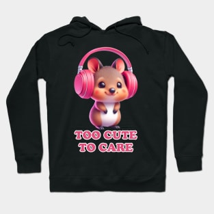 Quokka Jam: Music Loving Marsupial Hoodie